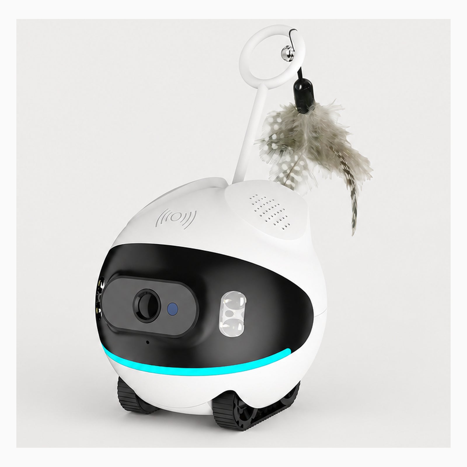 ScoutCam 4G Pet Camera Robot - Mobile Home Patrol & 2-Way Audio