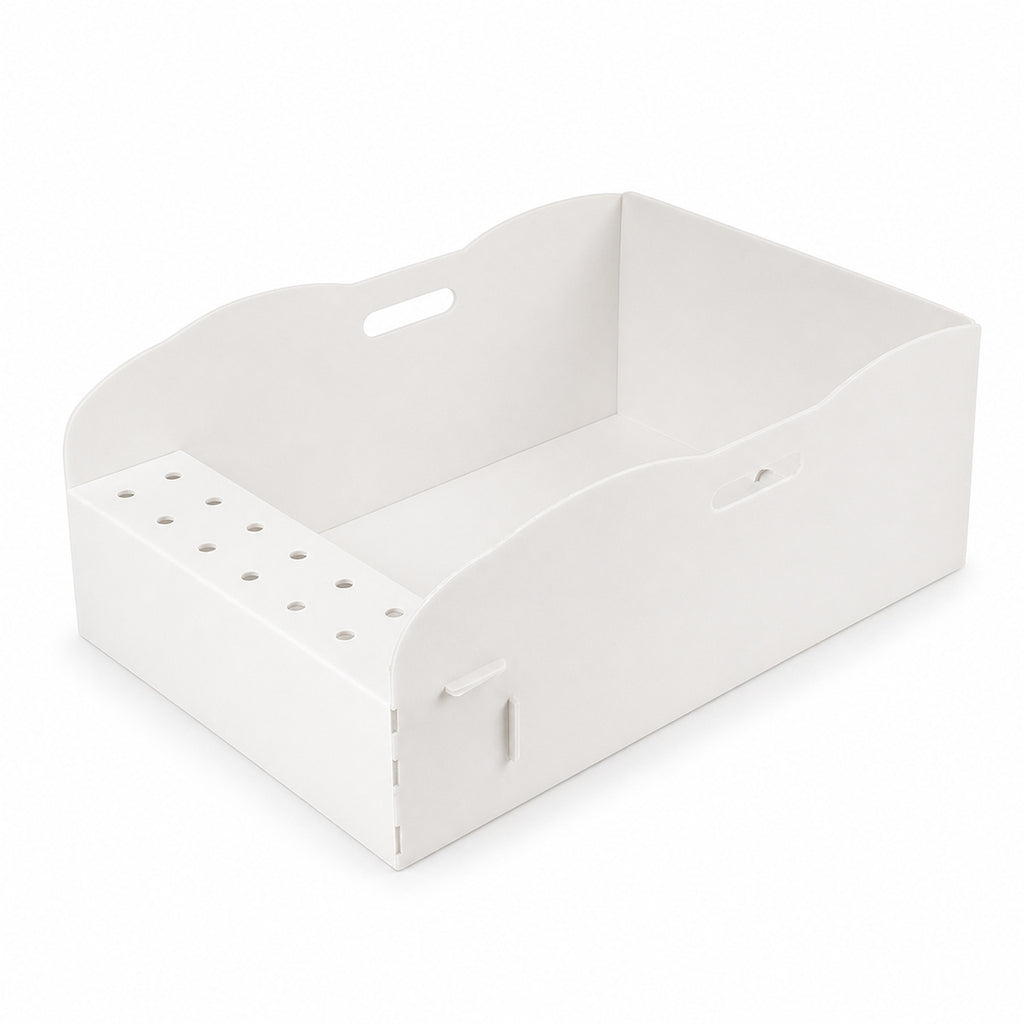 FoldNest Portable Cat Litter Box - Foldable Waterproof Travel Toilet