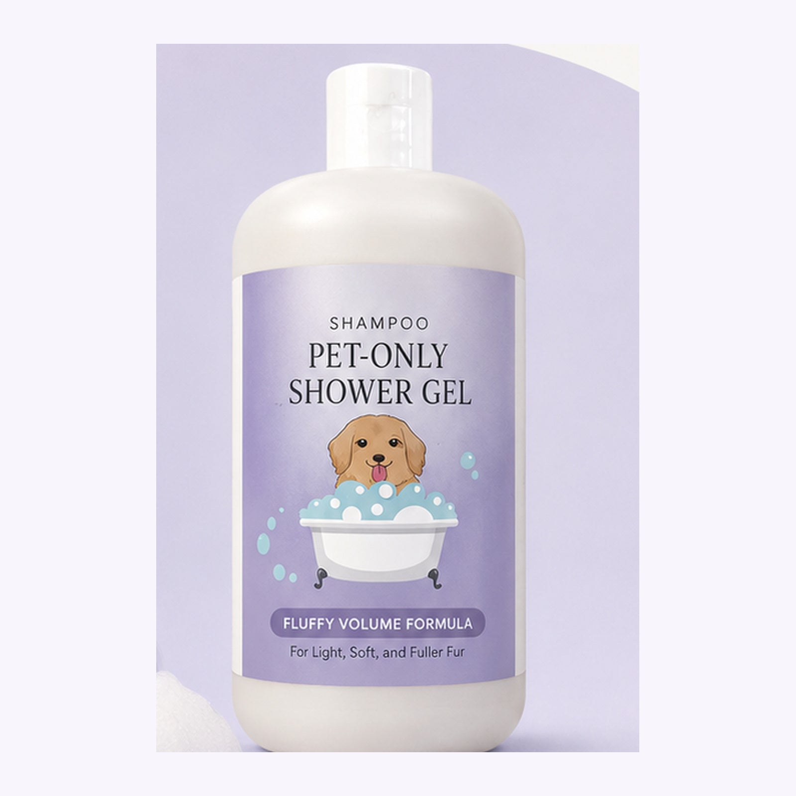 SoftAura Gentle Pet Shampoo - 500ml Odor Control Coat Wash