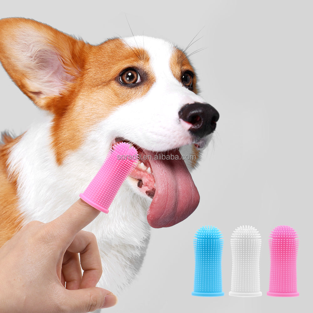 PearlSmile 360 Finger Toothbrush Kit - Easy Daily Dental Care